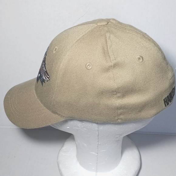 Harley Davidson Brown Cap Hat - Picture 4 of 11